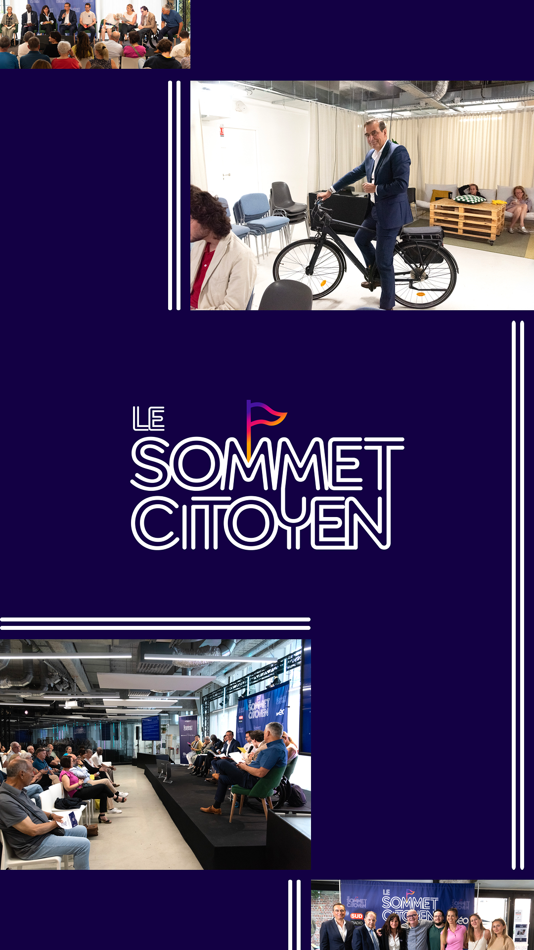 LE SOMMET CITOYEN / event recap & logo animation / 03